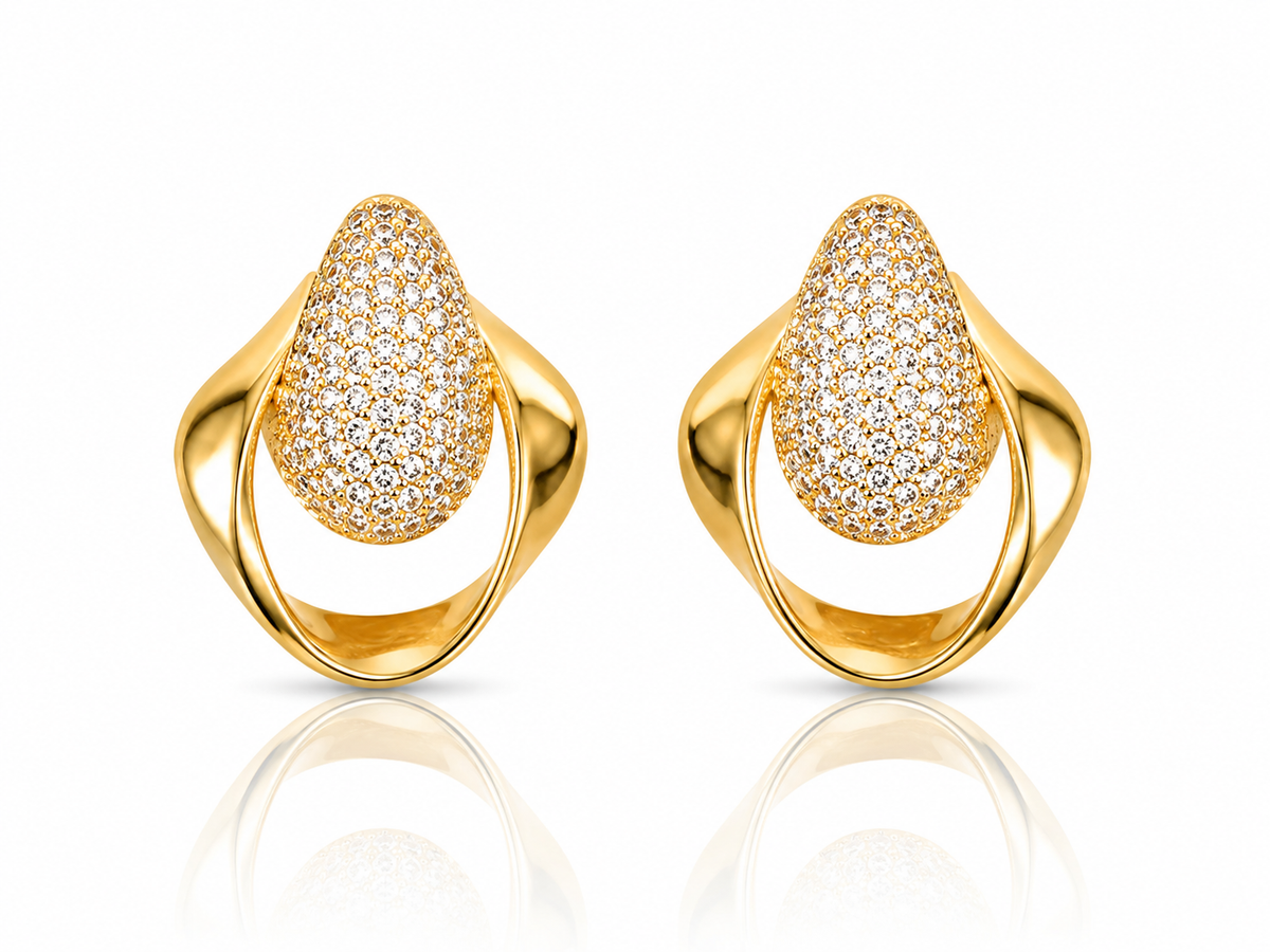 BRINCO GOTA DOURADO