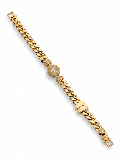 PULSEIRA DOURADA COM DESIGNER MODERNO