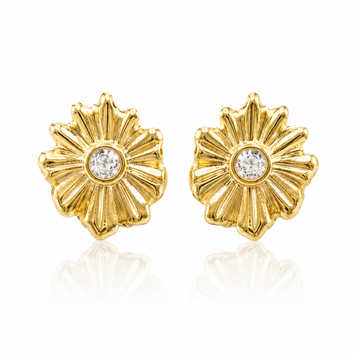 Brinco Dourado Elegante