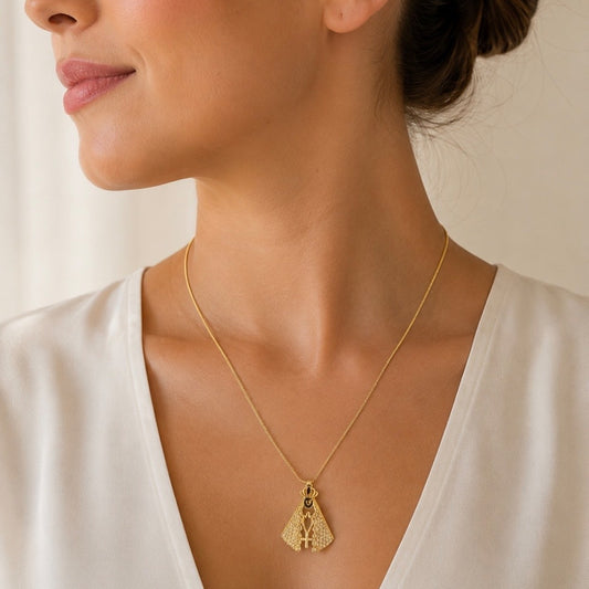 COLAR NOSSA SENHORA DOURADO