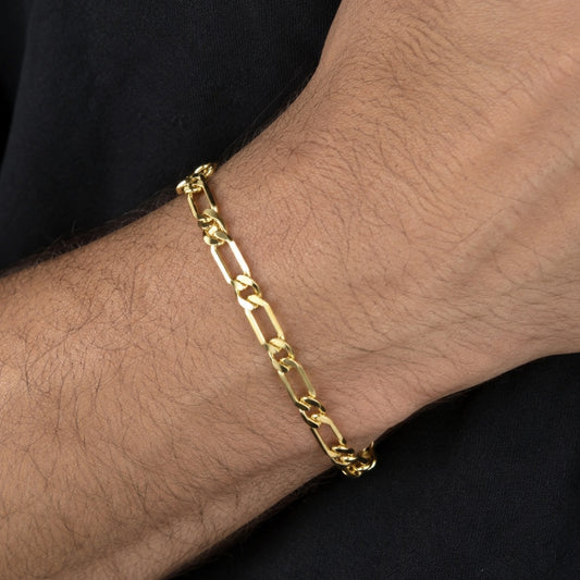 PULSEIRA MASCULINA DOURADA