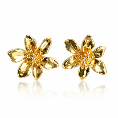 BRINCO FLOR DOURADO